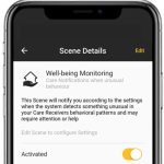 Anyware Care - Well Being Monitoring Scene
